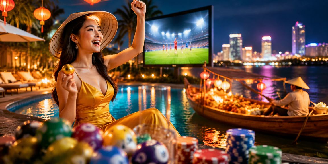 Người dùng Nha Trang trải nghiệm ứng dụng xổ số và cá cược trực tuyến